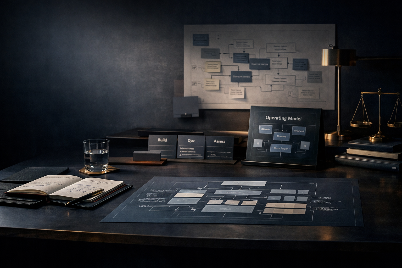 Cloud infrastructure decision map with security, resilience, and connectivity planning artifacts